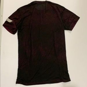 Rock Revival Shirts - Men’s Rock Revival burnout burgundy and black tee Rock Revival Shirts - Men’s Rock Revival burnout burgundy and black tee